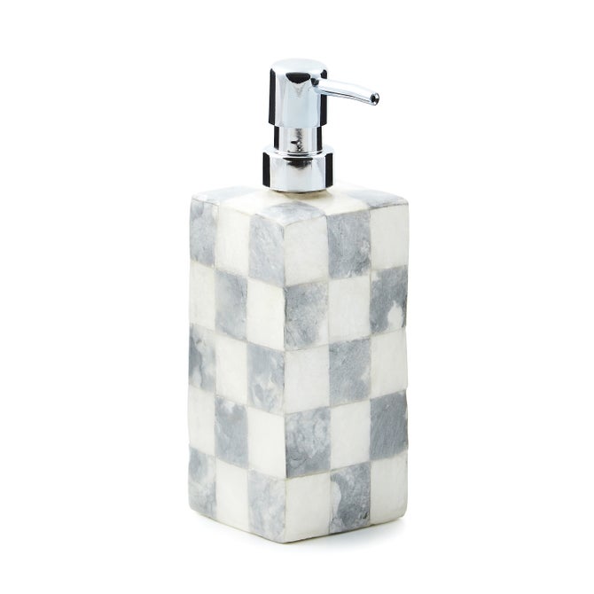 Sterling Check Capiz Bath Collection image number 2