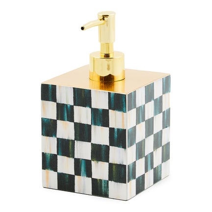 Courtly Check Lacquer Soap Pump