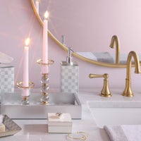 Sterling Check Soap Glass Pump