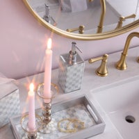 Sterling Check Soap Glass Pump