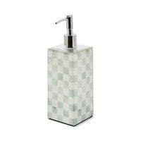 Sterling Check Soap Glass Pump