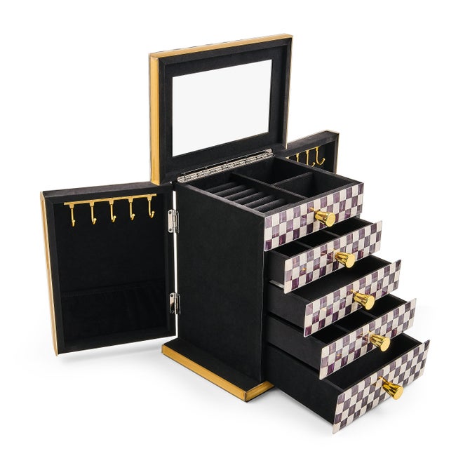 Courtly Check Jewelry Armoire image number 3