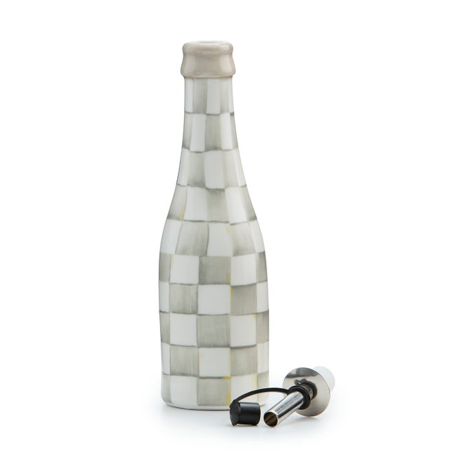 Sterling Check Farmhouse Oil Cruet image number 1