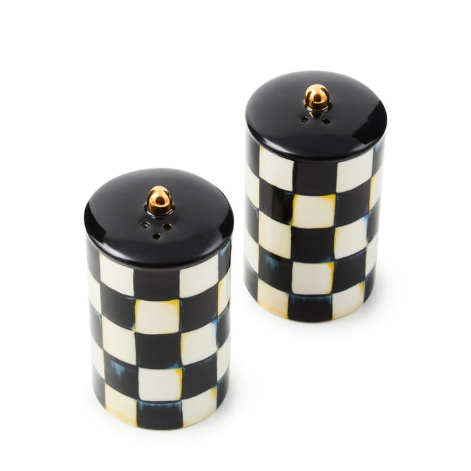Courtly Check Farmhouse Salt & Pepper Set image number 1