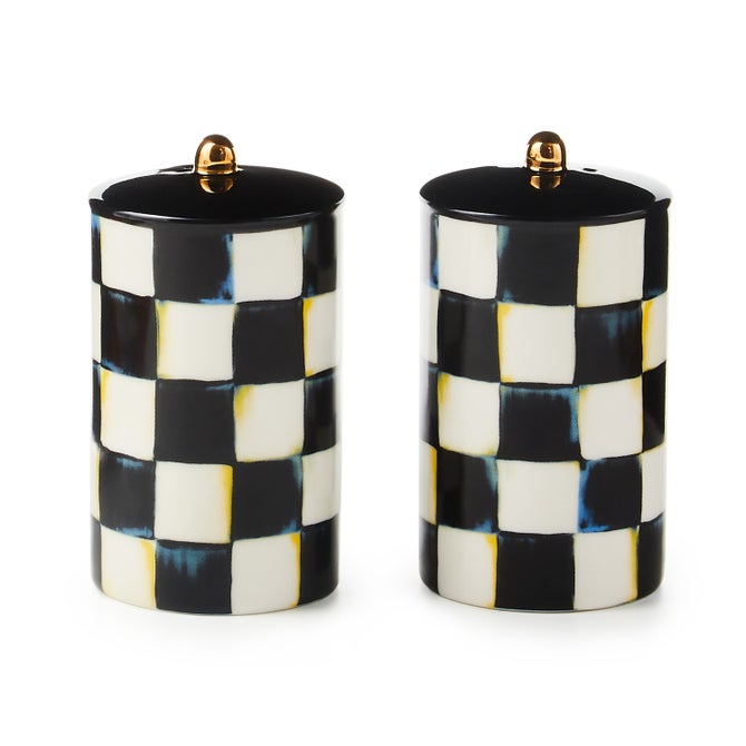 Courtly Check Farmhouse Salt & Pepper Set image number 0