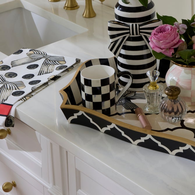 Courtly Check Porcelain Mug image number 5