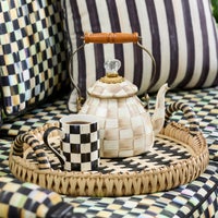 Courtly Check Porcelain Mug