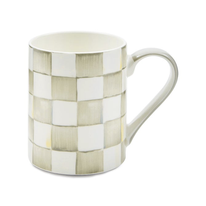 Sterling Check Porcelain Mug image number 0