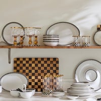 Courtly Check Everyday Bowls, Set of 4