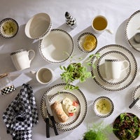 Courtly Check Everyday Mugs, Set of 4