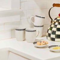 Courtly Check Everyday Mugs, Set of 4