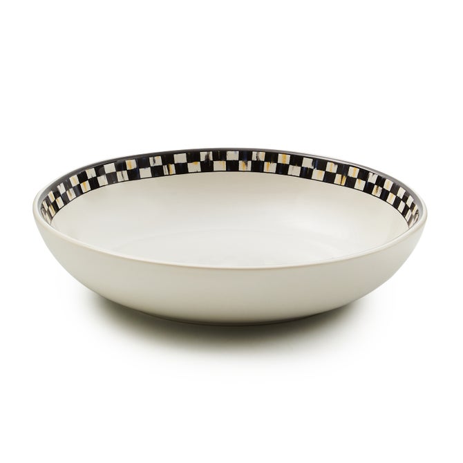 Courtly Check Everyday Pasta Bowls, Set of 4 image number 1