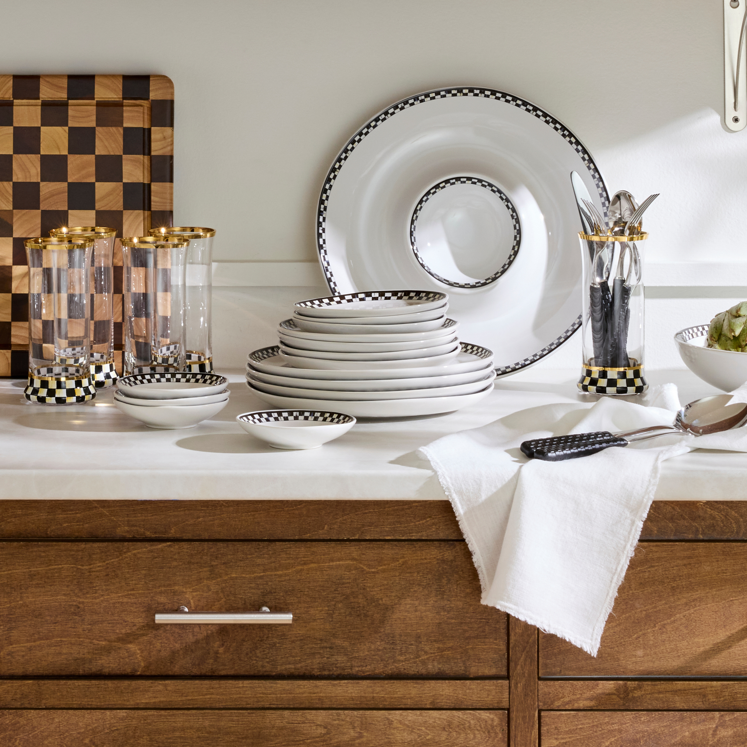 Courtly Check Everyday Small Plate