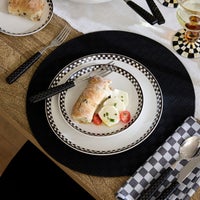 Courtly Check Everyday Small Plates, Set of 4