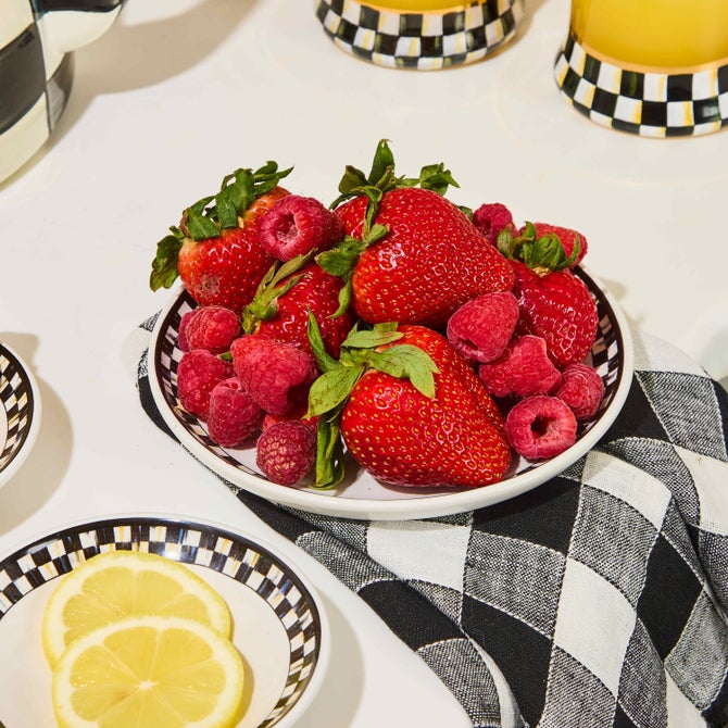 Courtly Check Everyday Small Plates, Set of 4 image number 3