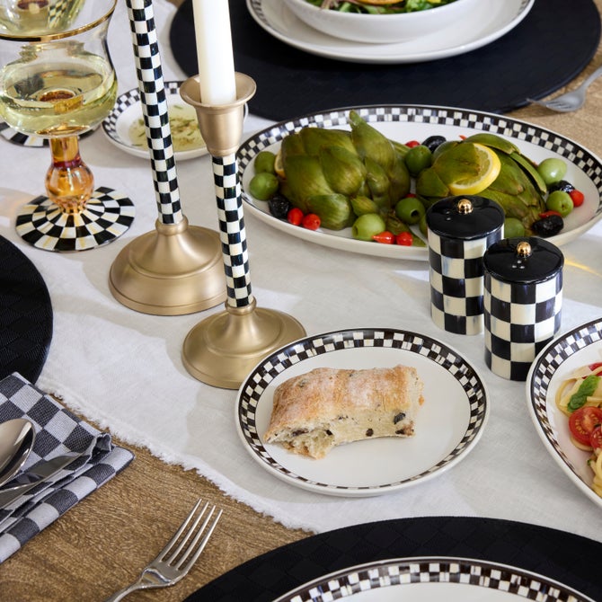 Courtly Check Everyday Pinch Bowls, Set of 2 image number 1