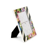 Flower Market Silver Plated 4" x 6" Frame