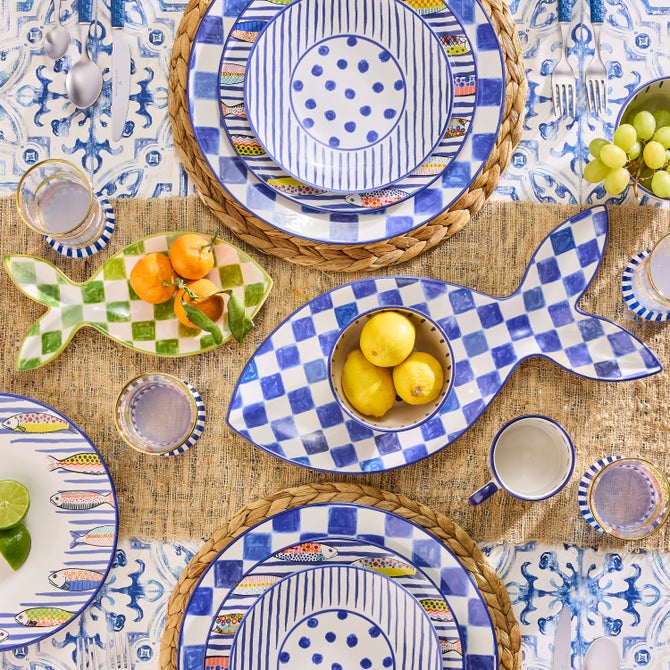 Go Fish Serving Platters, Set of 2 image number 3