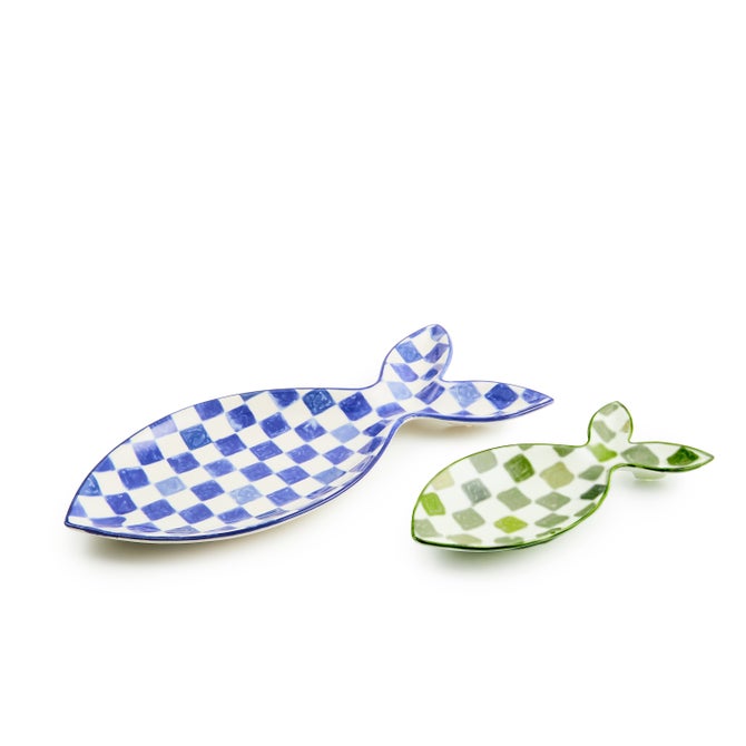 Go Fish Serving Platters, Set of 2 image number 1