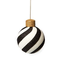 Classic Courtly Glass Ornaments, Set of 4