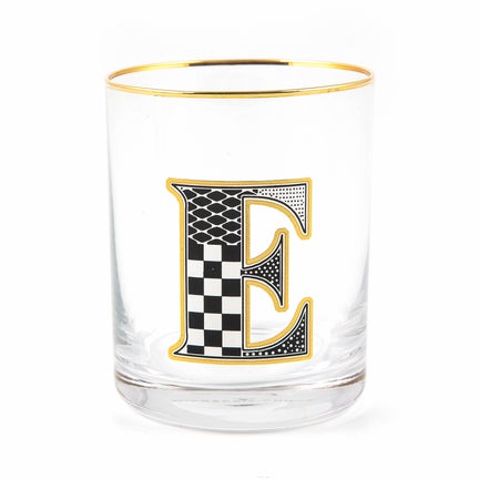Monogram Tumbler - E