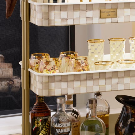 Wild Rose Stemless Wine Glass, Set of 4