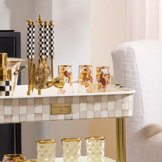 Wild Rose Stemless Flute, Set of 4 image number 2