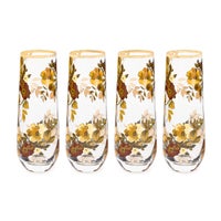 Wild Rose Glassware, Set of 4