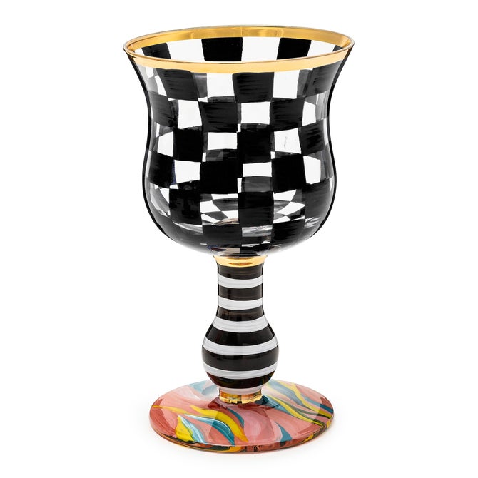 Carnival Black Wine Glass image number 0