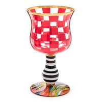 Carnival Fuchsia Wine Glass