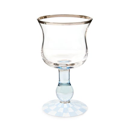 Gray Malin Ski Holiday Wine Glass