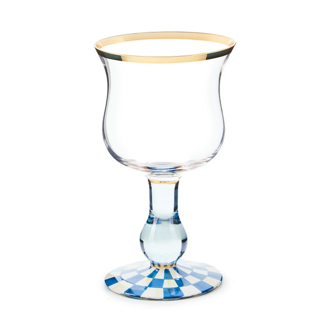 Royal Check Wine Glass image number 0