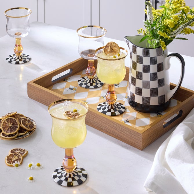 Courtly Check Glassware image number 9