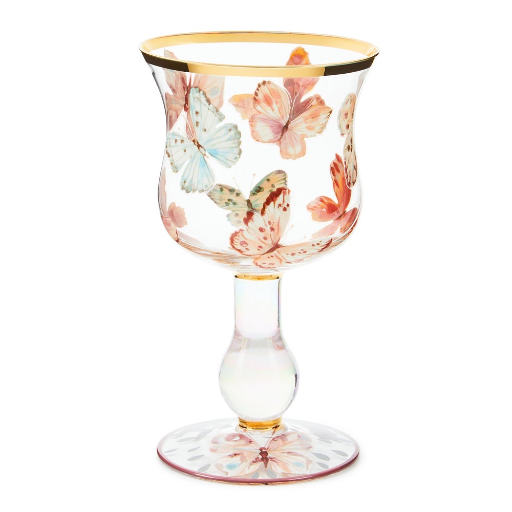 Butterfly Hill Glassware mackenzie-childs Panama imagen 1 Butterfly Hill Glassware mackenzie-childs Panama imagen 1