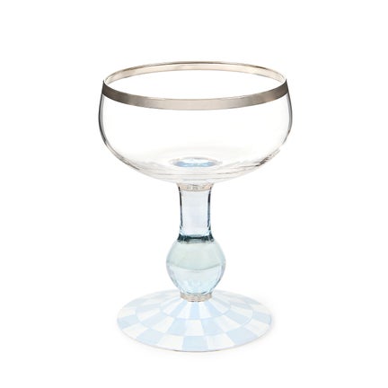 Gray Malin Ski Holiday Coupe Glass