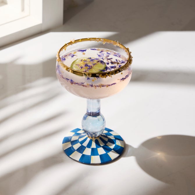 Royal Check Coupe Glass image number 1