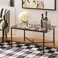 Courtly Check Coupe Glass