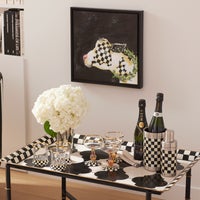 Courtly Check Coupe Glass