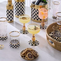 Courtly Check Coupe Glass