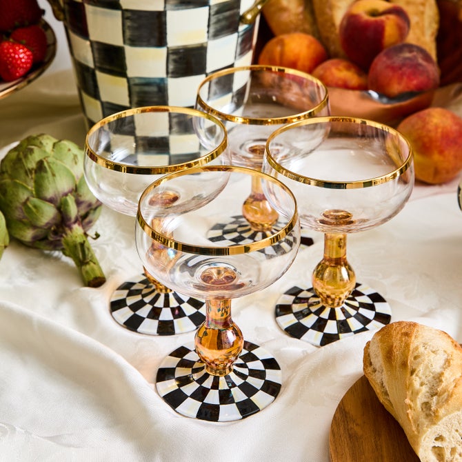 Courtly Check Coupe Glass image number 7