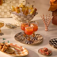 Courtly Check Coupe Glass