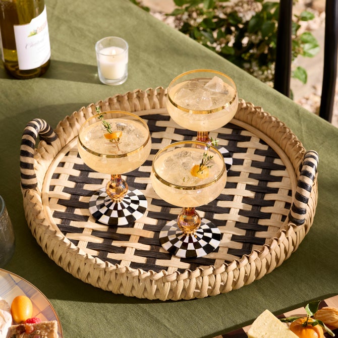 Courtly Check Coupe Glass image number 11