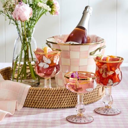 Butterfly Hill Coupe Glass