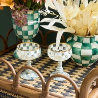 Carnival White Coupe Glass