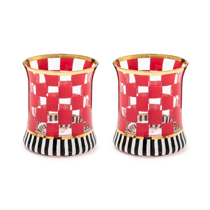 Carnival Fuchsia Tumbler Glass, Set of 2 image number 0