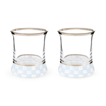 Gray Malin Ski Holiday Glass Tumblers