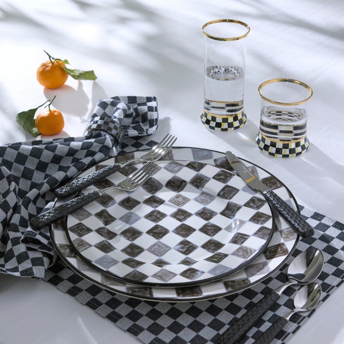 Courtly Check Tumbler Glass, Set of 2 image number 6