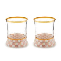 Rosy Check Glassware