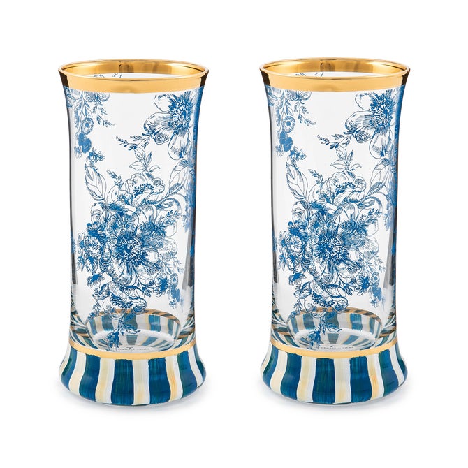 Royal English Garden Highball Glass, Set of 2 image number 0