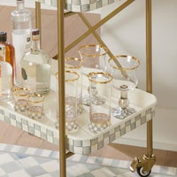 Sterling Check Glassware